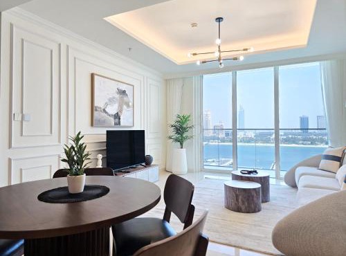 Venduras- 2BR Retreat , Beach Access , Emaar Beachfront