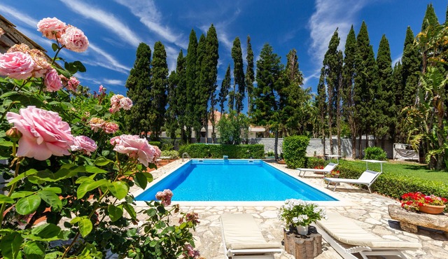 VILLA with pool in Mondello 15 people in Palermo