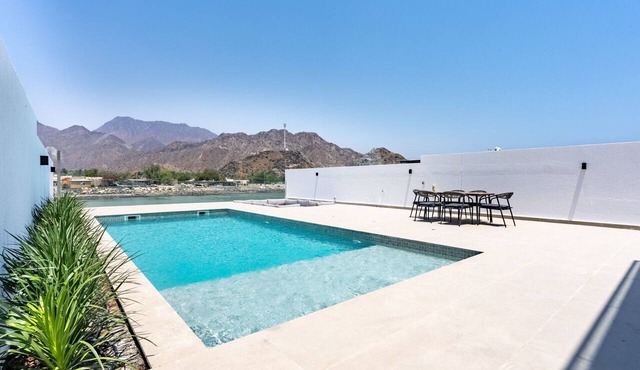 Well-Appointed 4BR Villa with Private Pool, Sea & Mountain Views, Near to Beach