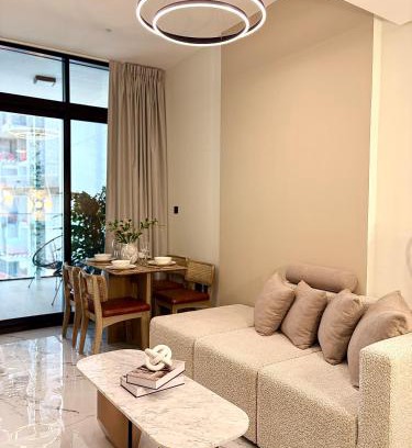Abu Dhabi Apartment | Comfortable 1 Bedroom with Balcony Vista 1