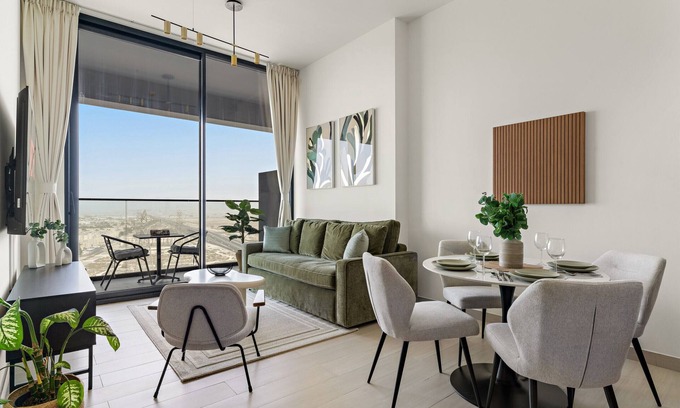 Jumeirah Village Apartment | Elegant Modern and Bright 1BR in JVC