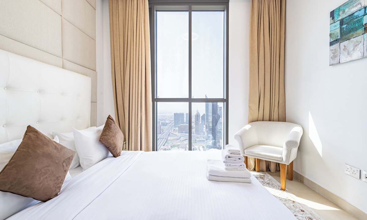 Bur Dubai Apartment | Superhost Elegant 3BR Burj Khalifa View