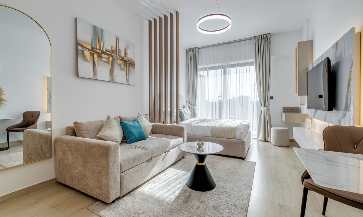 Jumeirah Village Apartment | GLOBALSTAY. The Elysee III Apartments