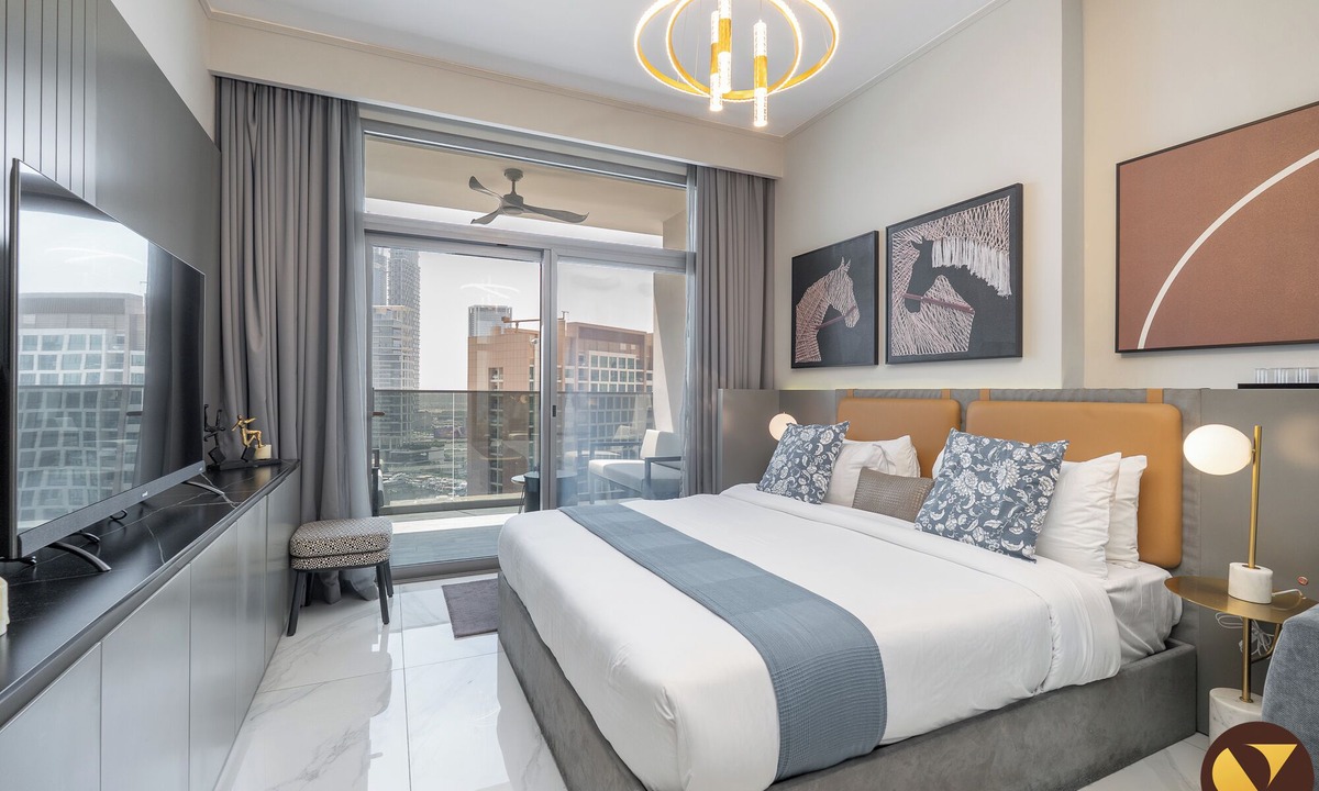 Madinat Zayed Apartment | MAG318 Lux Burj Khalifa Walk Pool View