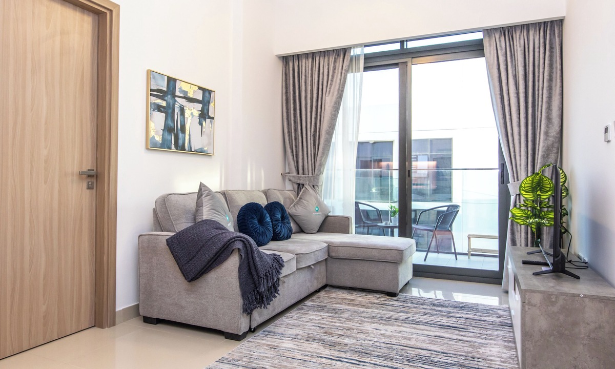 Nad Al Sheba Apartment | Bloomfields Modern 2BR Azizi Gardens