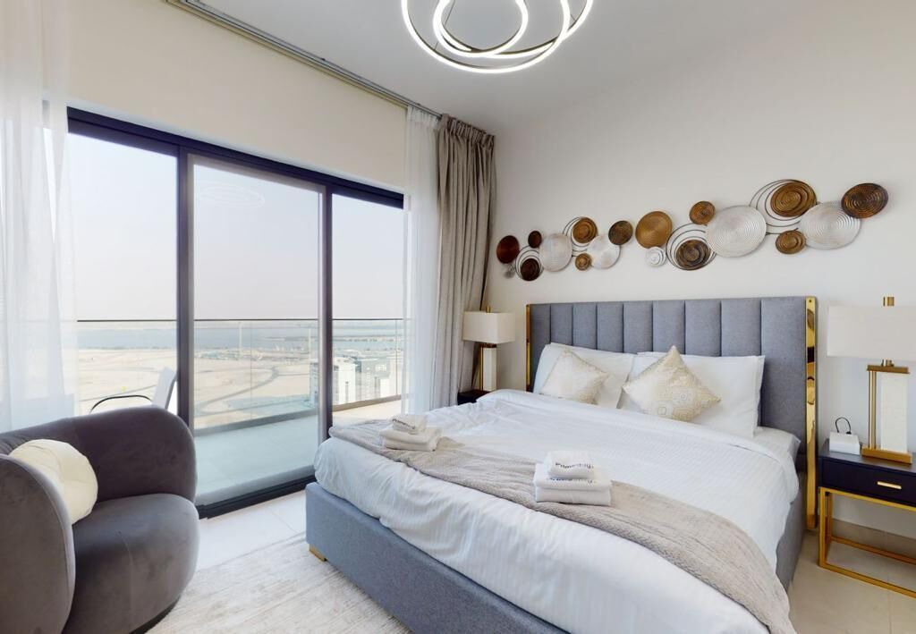 Jadaf Apartment | Luxury 3BR Designer Retreat with Parking