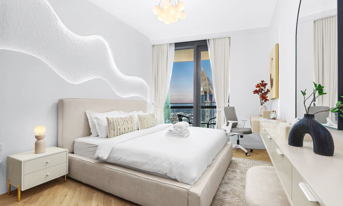 Downtown Dubai Apartment | Luxury 2BR w/Skyline and Sea Views, Near Burj Khalifa & Dubai Mall