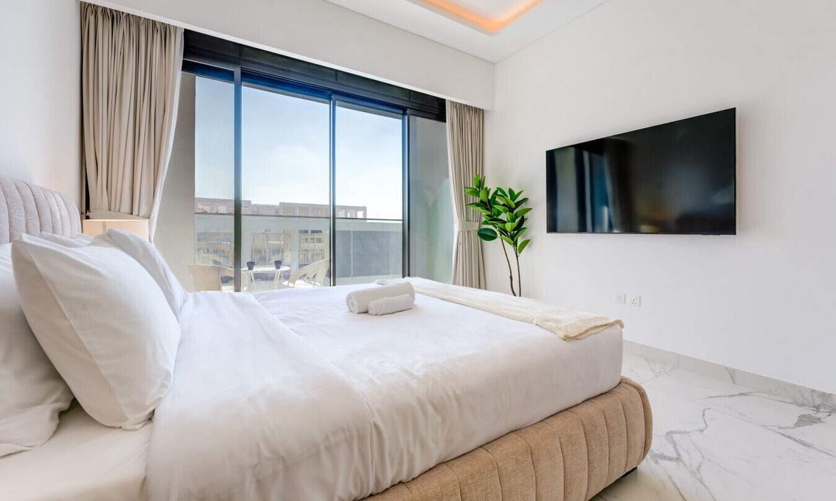 Nad Al Sheba Apartment | Azizi Riviera 61 - Serene Studio in Meydan