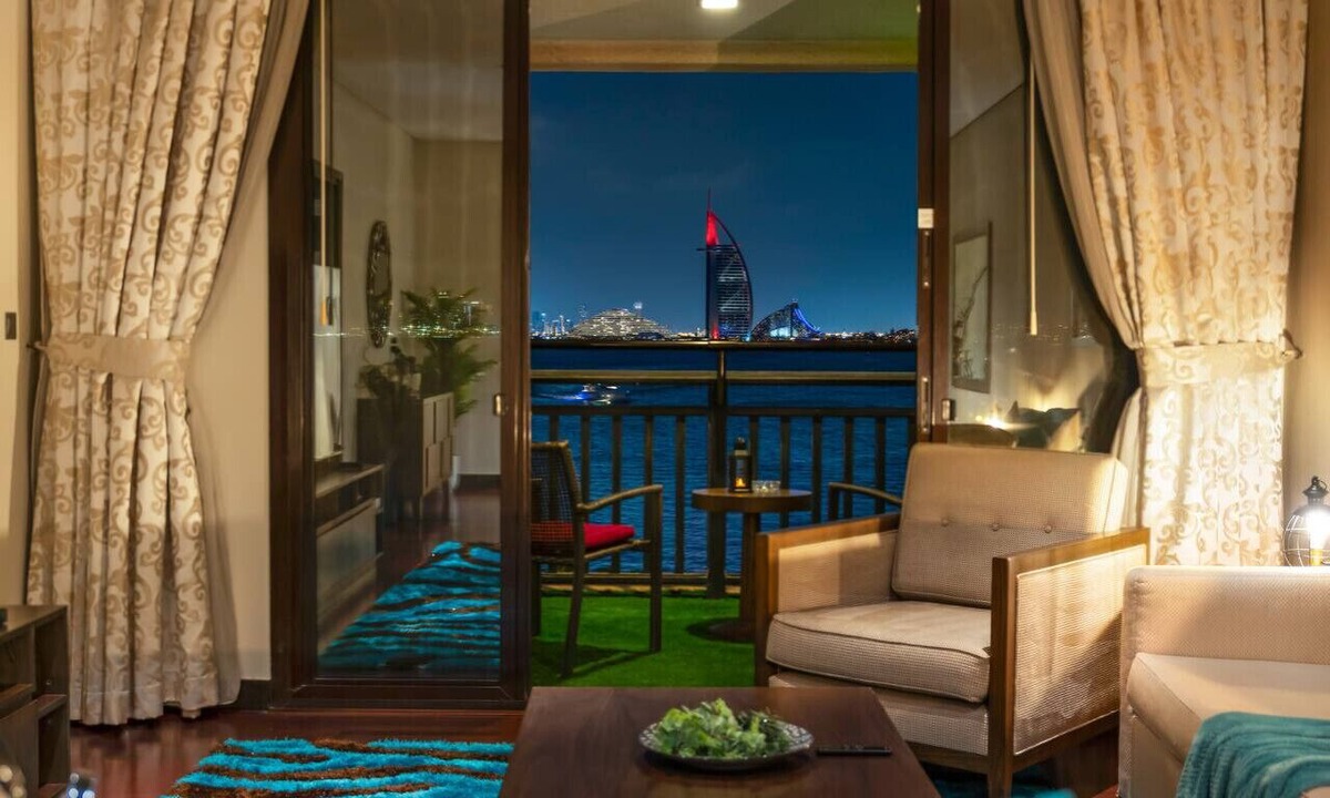 Palm Jumeirah Apartment | Lux Hideaway in Anantara| Burj AlArab & Sea Views