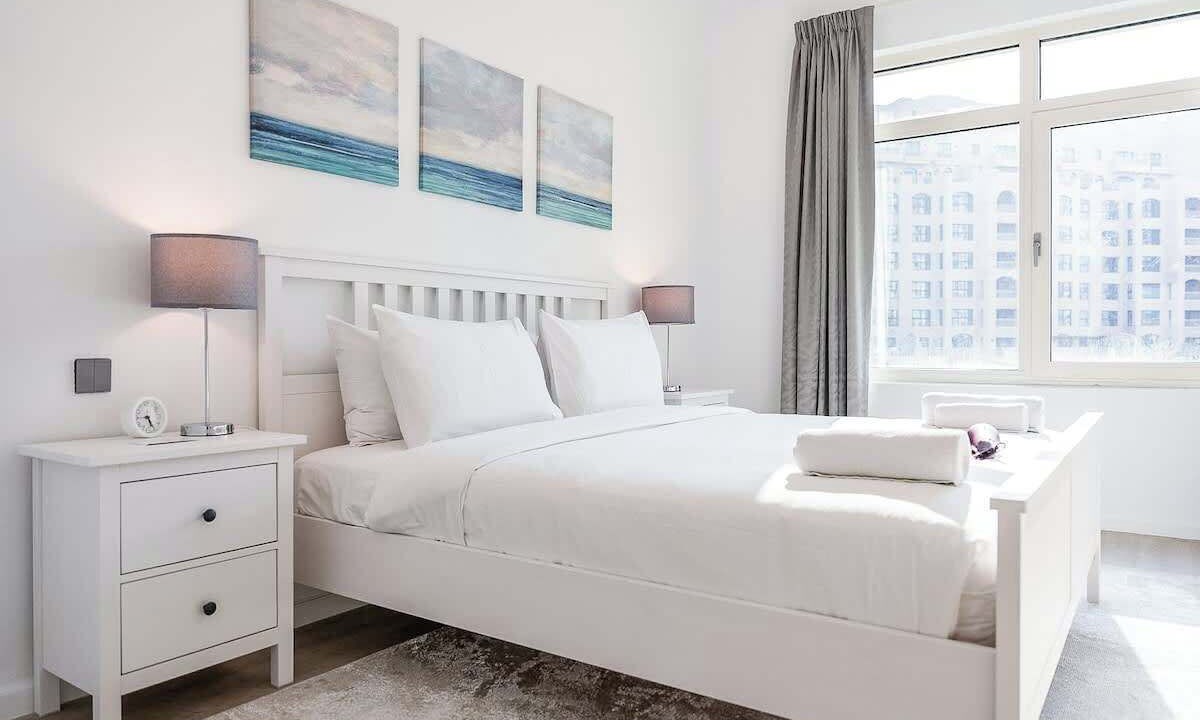 Palm Jumeirah Apartment | Free housekeeping visits during your stay - StayShort - Elegant 1BR Haven for 3 in Palm Jumeirah!