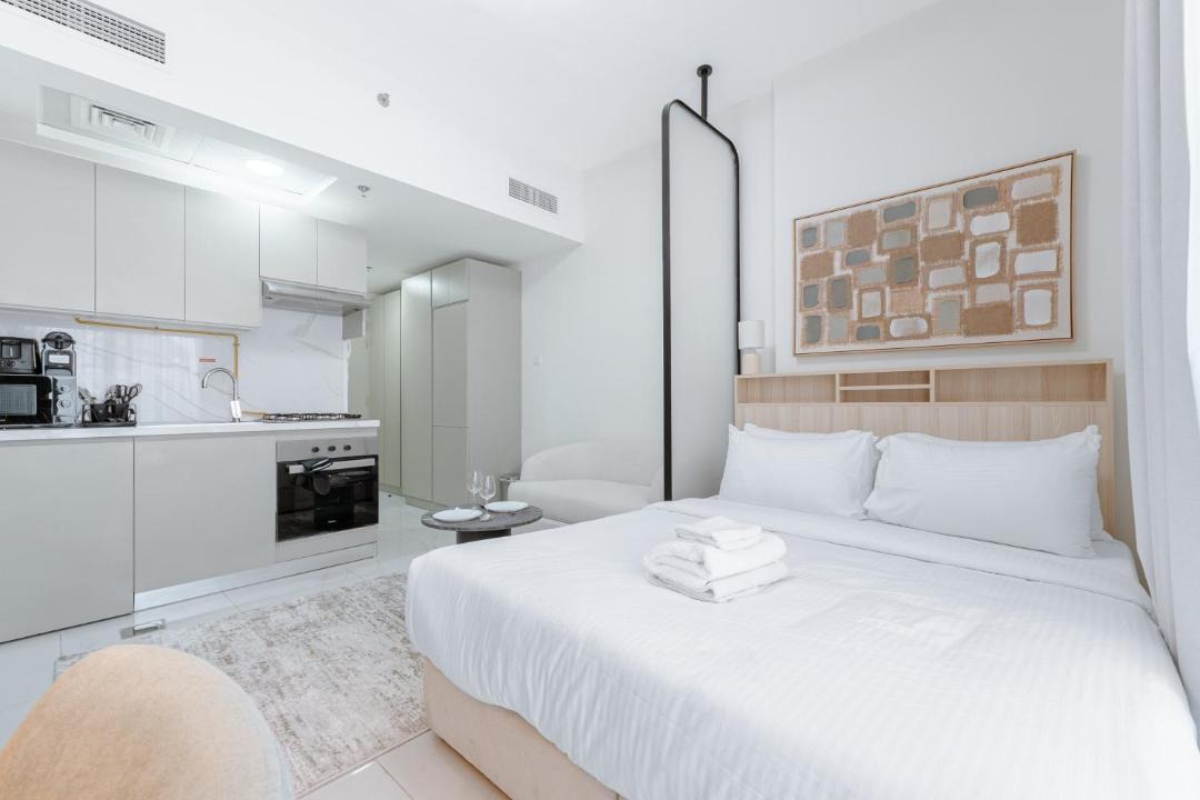 Jebel Ali Apartment | Cozy Studio at Equiti Gates Prime Jabel Ali