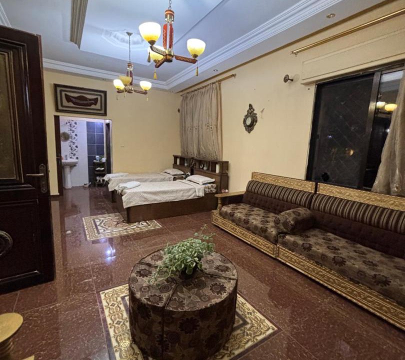 Madaba House | Twin Room with Garden Access & Coffee Station