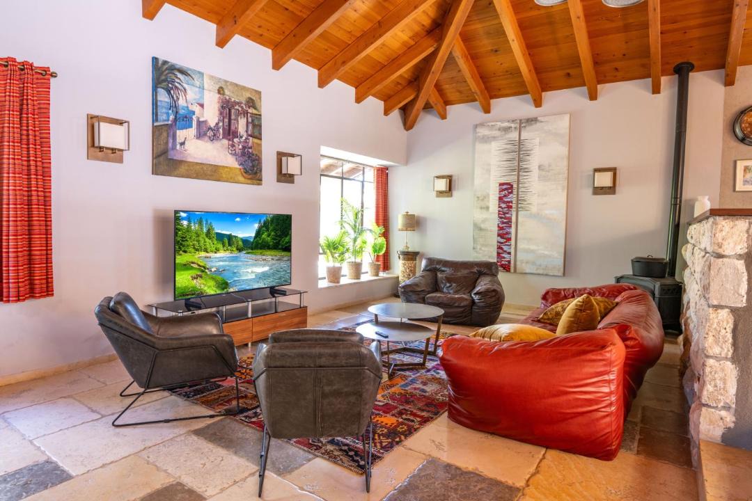 Rosh Pinna Apartment | וילה ואמוס - Villa vamos - וילה מדהימה עם בריכה פרטית וג'קוזי