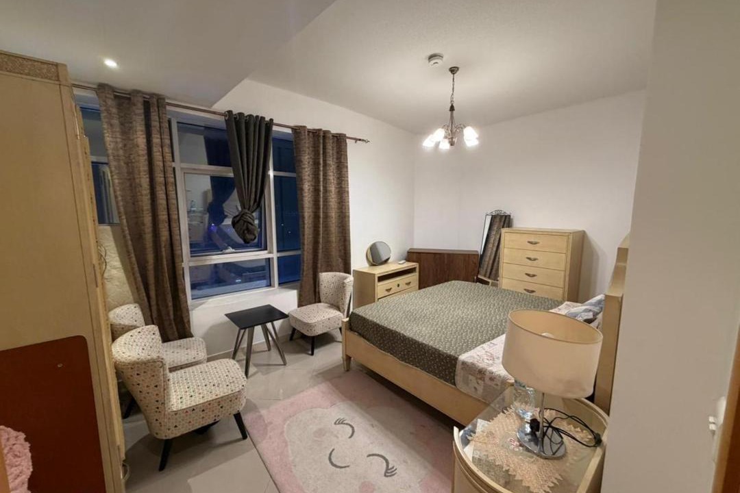 Sharjah Hostel | A luxurious room with a breathtaking view