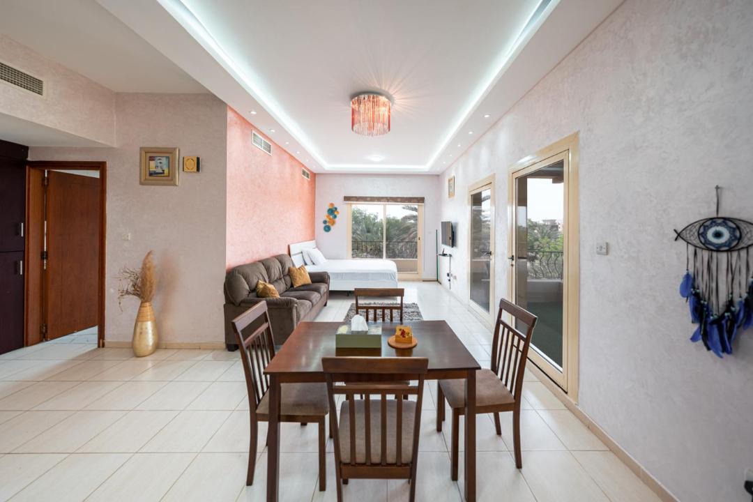 Al Hamra Village Apartment | Golfside Serenity - 2 King Beds - near Al Hamra Mall