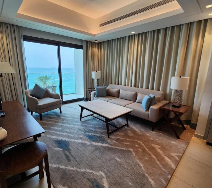 Sharm Apartment | address beach resort Fujairah direct see view