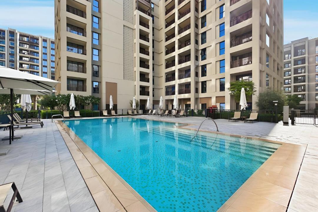 Dubai Apartment | Bright 1BR with Balcony Creek Beach Access