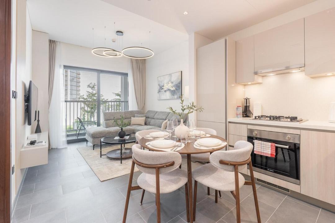 Nad Al Sheba Apartment | Spacious 1BR with Bunk Beds, Sobha Living
