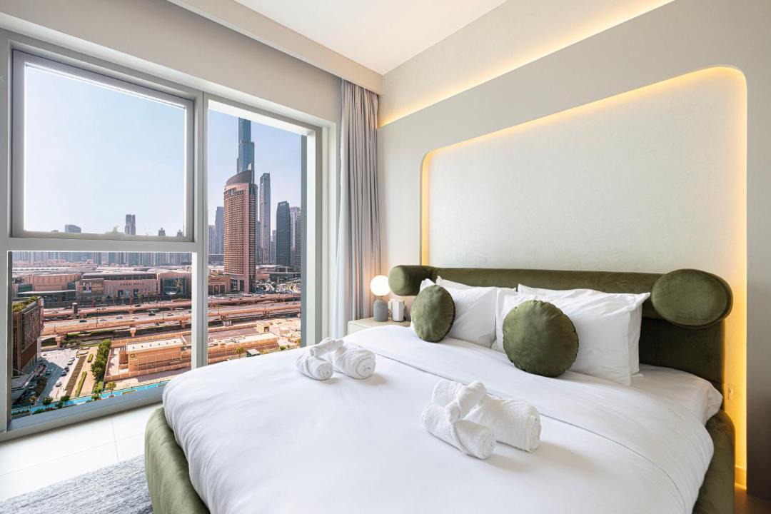Za'abeel 2 Apartment | Downtown Dreams Burj Khalifa View with Dubai Mall, Pool & Free Parking