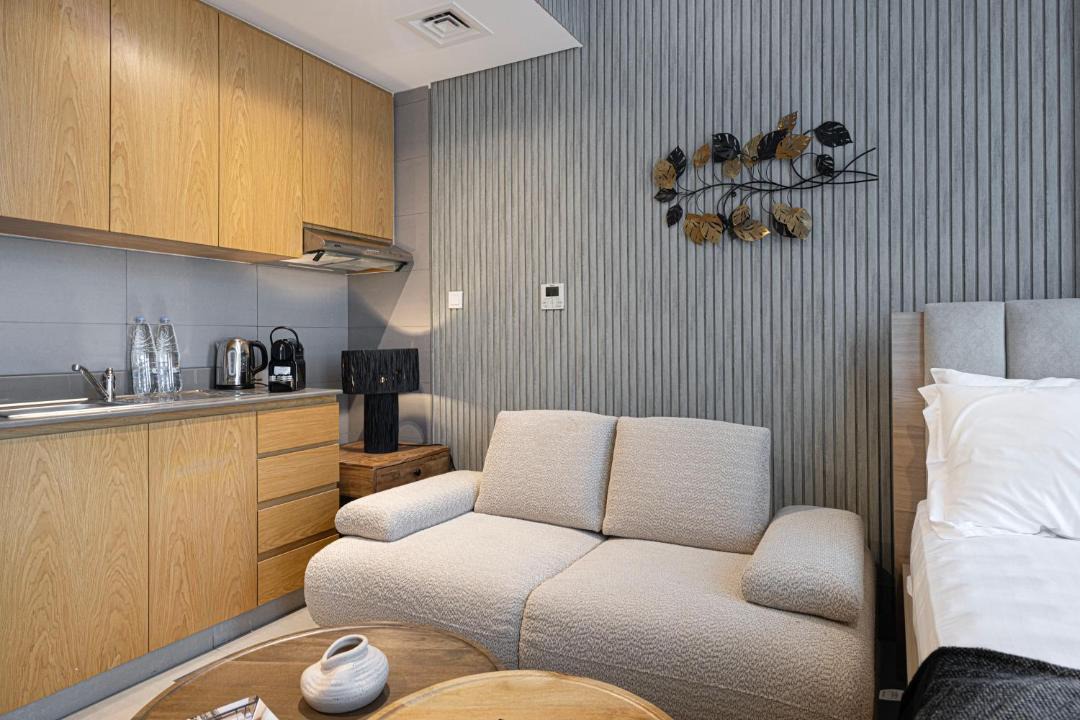 Sharjah Apartment | Luxury Studio Apartment in Al Mamsha - Pebble studio