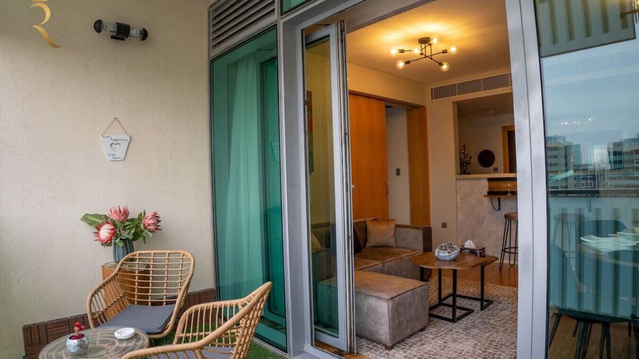 Photo of Patio Balcony in Al Raha Beach