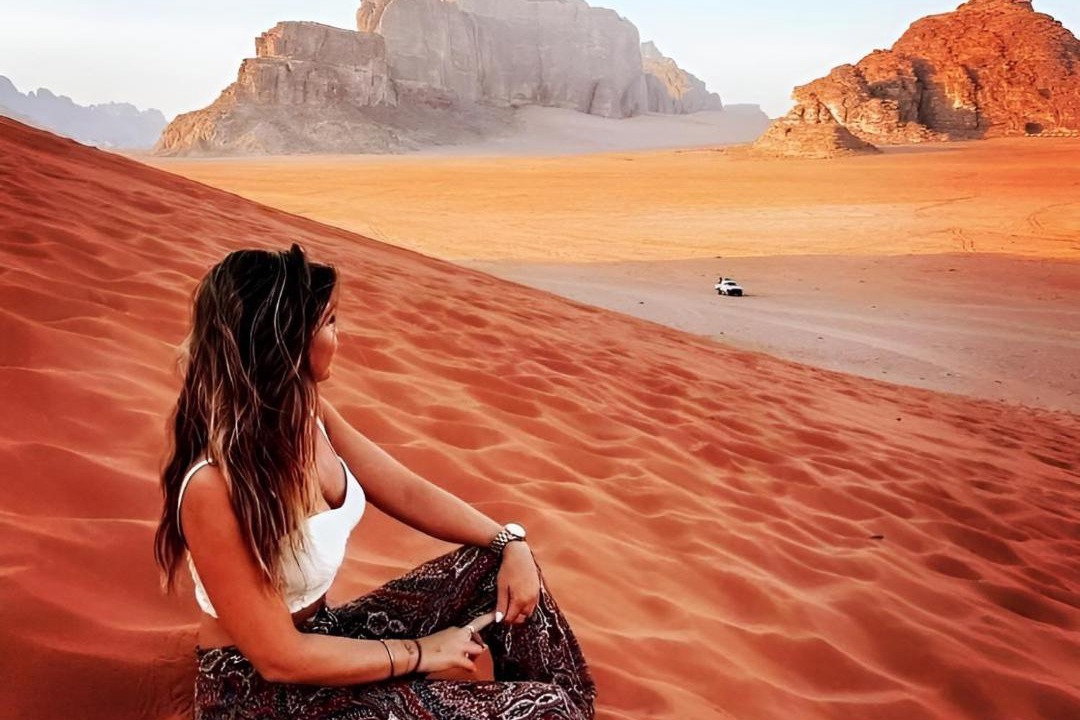 Photo of Human In Picture in Wadi Rum