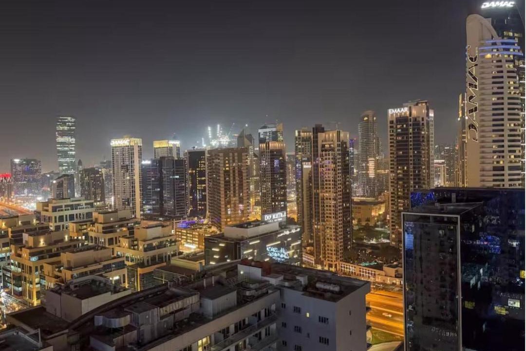 Photo of Buildings in Downtown Dubai