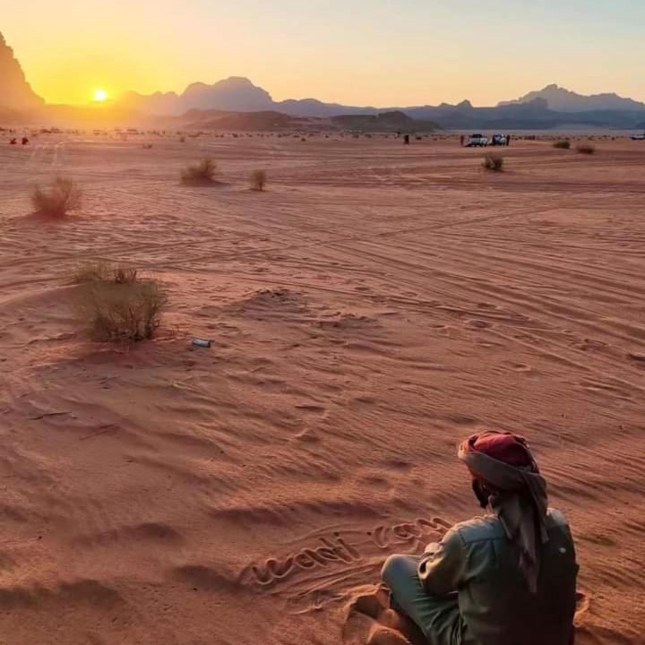 Photo of Human In Picture in Wadi Rum