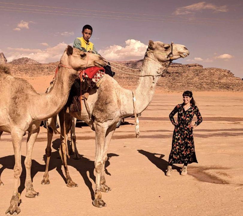 Photo of Human In Picture in Wadi Rum