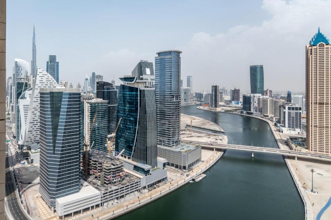 Photo of Buildings in Business Bay