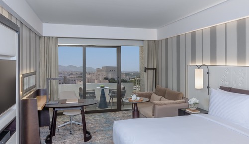 Room, 1 King Bed, Balcony, City View