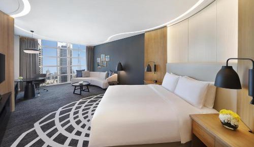 Superior King Room with Burj Khalifa View