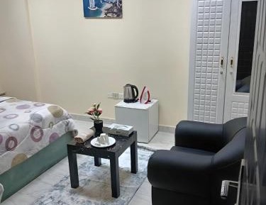 Family Room with Shared Bathroom