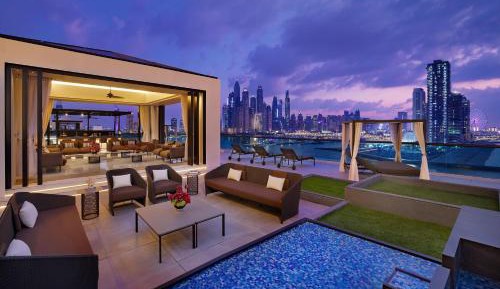 Royal Penthouse, 2 King Bedroom, Private Terrace Lounge, Beachfront Resort