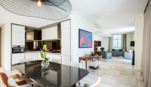 Two-Bedroom Family Suite with Palm Suite View
