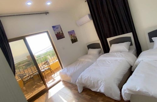 Sweimeh Ski Chalet | Lacasa chalet panoramic view to dead sea