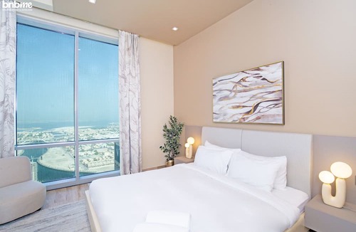 Jebel Ali Apartment | 3B-Amna Tower-4801 by bnbme homes