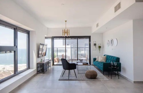 Bat Yam Apartment | O&O Group-Magical 4BR Panoramic Sea View