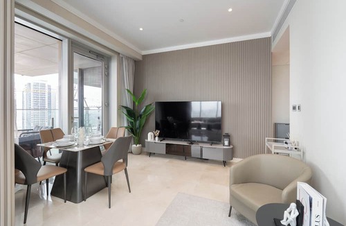 Jumeirah Lake Towers Apartment | Balcony with City View 2 Bedroom - JLT Dubai Close to Metro & Marina by Heaven Crest Vacation Homes