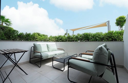 Nad Al Sheba Apartment | Modern Studio in Azizi Riviera 46