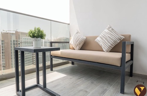 Madinat Zayed Apartment | MAG Stylish Studio in Business Bay Pool