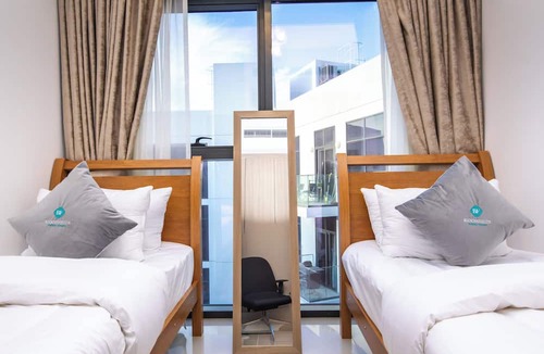 Nad Al Sheba Apartment | Bloomfields Modern 2BR Azizi Gardens