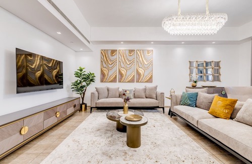 Palm Jumeirah Apartment | GLOBALSTAY Luxury 3 BR Maid TH Sea View