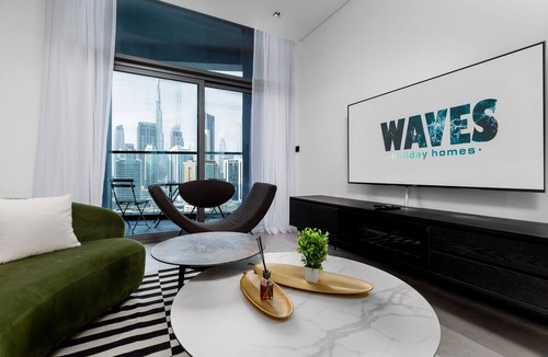 Business Bay Apartment | Waves - Urban Retreat Waterfront Elegance at 15 Northside
