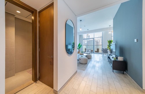 Business Bay Apartment | Amazing Skyscraper 3BR with Burj Khalifa View