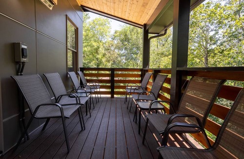 Woodfin Villa | The Sunny Side | Luxury Asheville Villa with Hot Tub & EV Charger