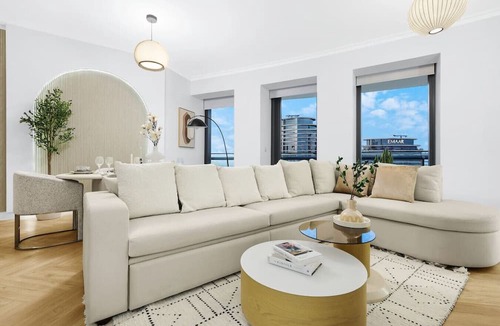 Downtown Dubai Apartment | Luxury 2BR w/Skyline and Sea Views, Near Burj Khalifa & Dubai Mall