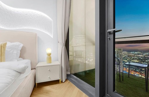 Downtown Dubai Apartment | Luxury 2BR w/Skyline and Sea Views, Near Burj Khalifa & Dubai Mall