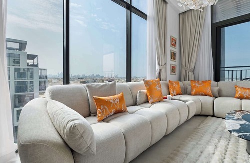 Al Barsha Apartment | Modern 1BR Escape w Balcony Views and Community Lifestyle