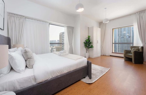 Jumeirah Beach Residence Apartment | Free housekeeping visits during your stay - StayShort - Comfortable 5BR Apartment in JBR with Gorgeous Views